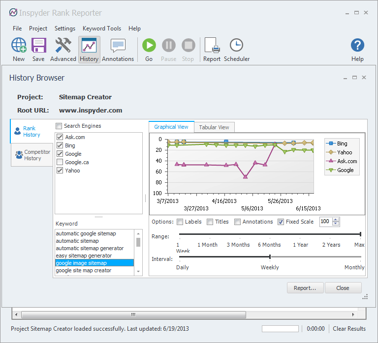 Inspyder Rank Reporter 5.1.2