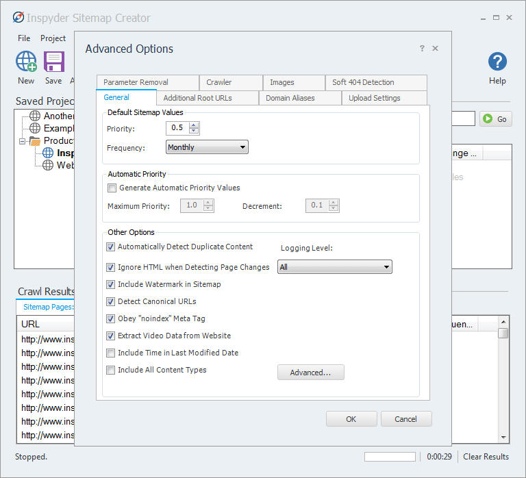 Inspyder Sitemap Creator 5.1.3